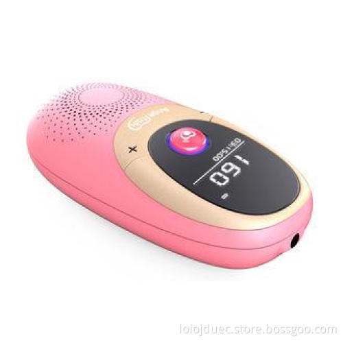 LCD Digital Display Ultrasound Fetal Doppler Home Baby Hear